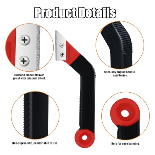 image for Blulu 11 Pcs Grout Float Sets Include 9.5 x 4 Inch Molded Rubber Grout