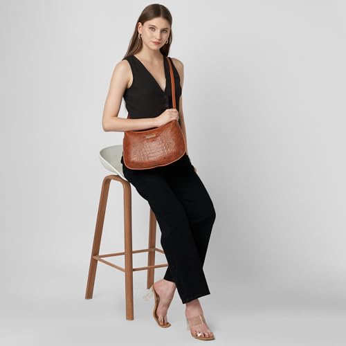 Image of Caprese Pupa Large Hobo Bag for Women | Stylish, Versatile Handbag With Adjustable Strap for Everyday Use | Perfect for Casual Outings, Work, Travel, and Special Events | Spacious Design