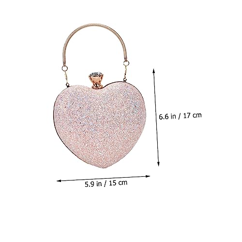 Paquet à paillettes de cœur pour briller en soirée et fête