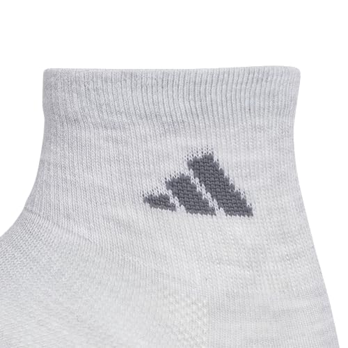 Image of adidas Men's All Day Training Quarter Socks sports performance above the ankle height with cushioning for running (3-Pair)