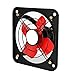 Starsmyy Aspiratore Bagno 350Mm Ventilatore di Aria dello Scarico Assiale in Metallo 1400Rpm Estrattore Industriale di Ventilazione 140W Cucina Centro Commerciale Magazzino