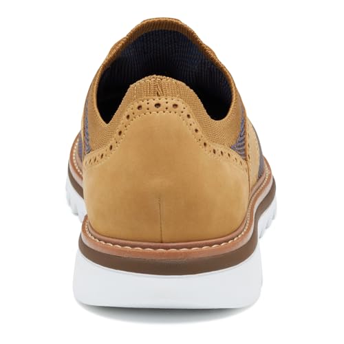 Image of Johnston & Murphy Men's Braydon Knit Saddle Shoe