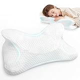 almohada anti ronquidos pikolin opiniones Diseño ergonómico –Las almohadas ortopédicas en forma de mariposa están diseñadas para aquellos que duermen boca arriba, de costado o boca abajo. Cuando duermes boca arriba, un soporte natural del cuello y la cabeza puede reducir la presión sobre el cráneo posterior. Cuando duermas de lado, duerme del lado del ala, asegúrate de que la incisión debajo del ala se ajuste a las curvas de tus hombros, libera la presión del hombro y coloca el brazo sobre los reposabrazos para reducir el entumecimiento