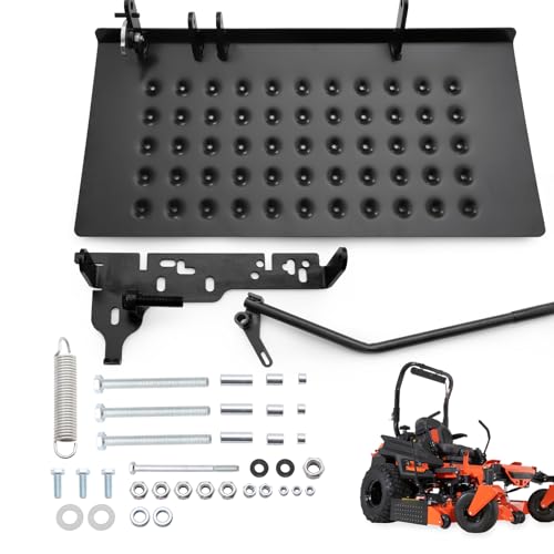 CCNLHZM Mower Chute Blocker Mower Discharge Shield Fit for Ferris/Ex-Mark/Gravely/Hustler/Kubota/Bobcat