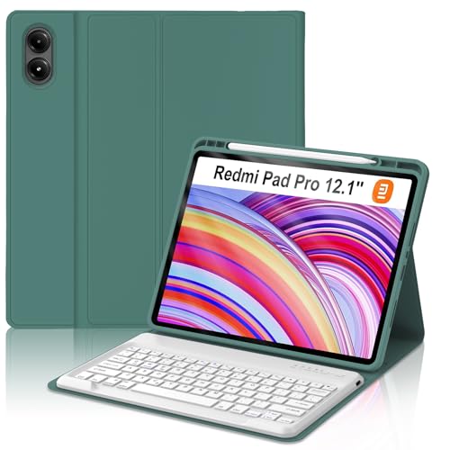 Xiaomi Redmi Pad Pro / Xiaomi Poco Pad 12.1�C���`�p�L�[�{�[�h�P�[�X �}�O�l�b�g�� ���O���\ ��܂�L�[�{�[�h�J�o�[ �y���V���z���_�[�t�� Xiaomi �^�u���b�g Redmi Pro 12.1�C���` 202