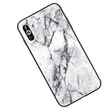 Ysimee Schutzhülle im Marmor Design, 100% kompatibel mit Samsung Galaxy M30.