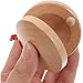 Wooden Castanet, Percussion Instrument - 2Pcs Hand Finger Castanets, Wood Castanets Classroom DIY Rhythm Music Musical Instrument