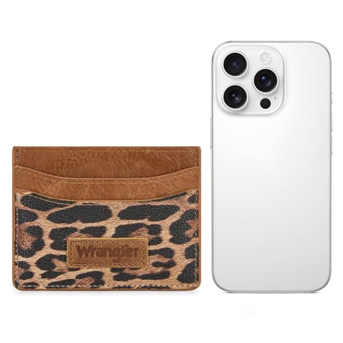 Image of Montana West X Wrangler Credit Card Holder for Women Rfid Blocking Slim Thin Credit Card Wallet Small Credit Card Organizer for Ladies Female