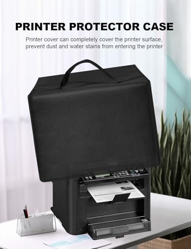 Image of Printer Dust Cover for Brother DCP-L2640DW Laser Printers | Universal Case Protector for Canon Image Class D570 Printers Anti-Static Waterproof Printer Covers(Cover Only) (Black)