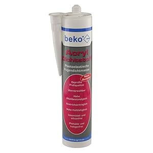beko Acryl kit 310 ml WIT 230 300