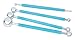 Pack of 4Pcs Embossing Rolling Pin 8 Head Pen Sugar Craft Cake Decorating Fondant Cookie Plunger Cutters Tools