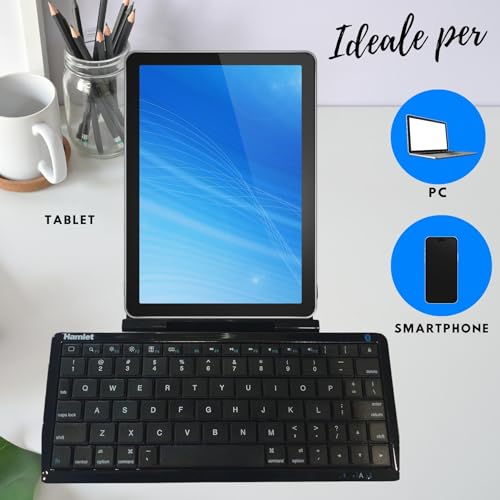 Clavier Bluetooth Hamlet XPADKK100BTMS azerty pour tablette et ordinateur - 6