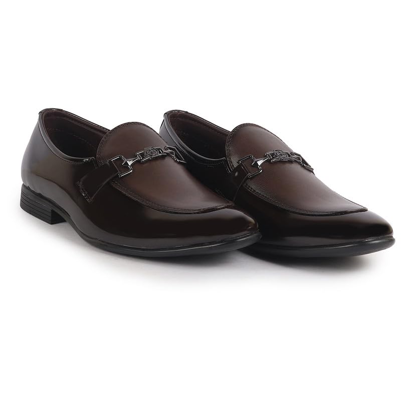 Image of FAUSTO Men Leather Pull-On Shoes