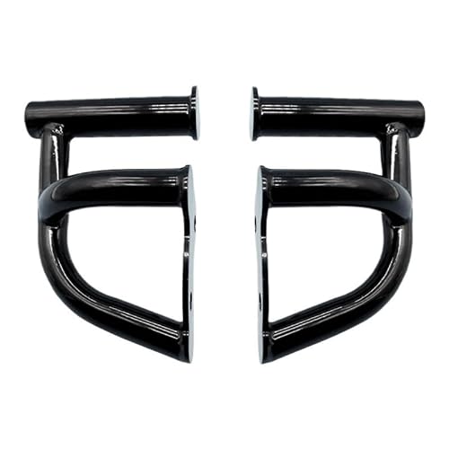 TRWWFEXO Motorrad stoßstange Motorschutz-Crash-Schutzstange Mattschwarz Karosserie-Stoßstange Anti-Drop Für YA&MAHA Für Vmax Für VMX 1200 VMX1200 1985–2007