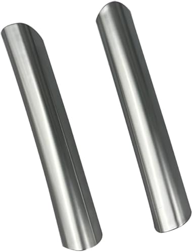 1 par de manijas delanteras plateadas, moldura interior para reposabrazos y manija de puerta, compatible con Ford Escape 2013-2019