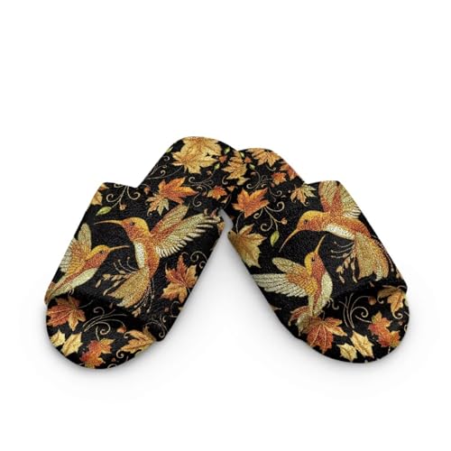 Womens Fuzzy Slippers Open Toe Non Slip Warm Slippers for Women Indoor Slip On Comfy Winter Shoes2