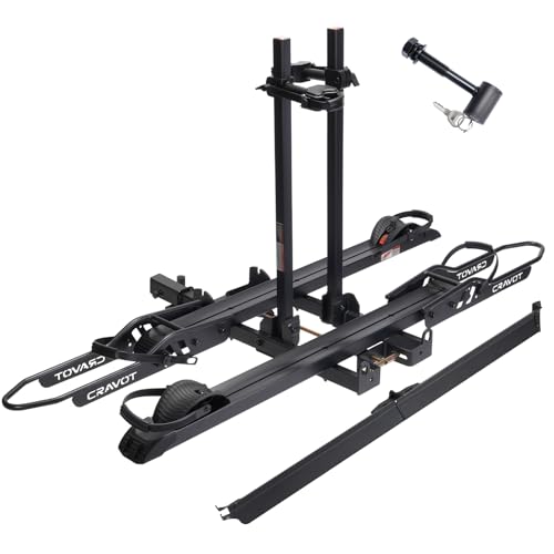 CRAVOT CyberRack S2 Ebike Rack, 300 lbs Capacity Foldable Bike Racks for Tow Hitch Heavy Electric...