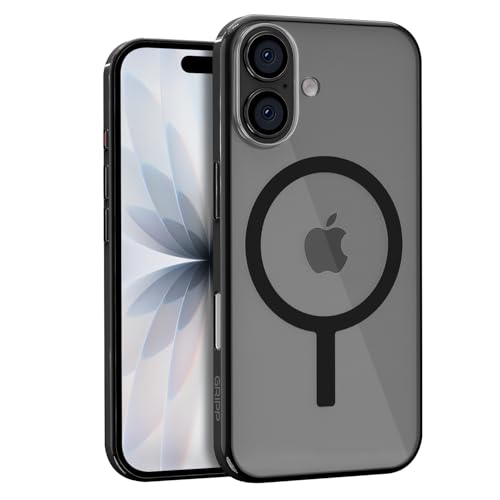 Image of GRIPP Flex Case Compatible with Mag-Safe for iPhone 17 | 6ft Drop-Tested with D30 Tech, Transparent Back, Scratch Resistant, Anti-Yellowing, Raised Camera Edges, Anti-Slip Back Cover - Black