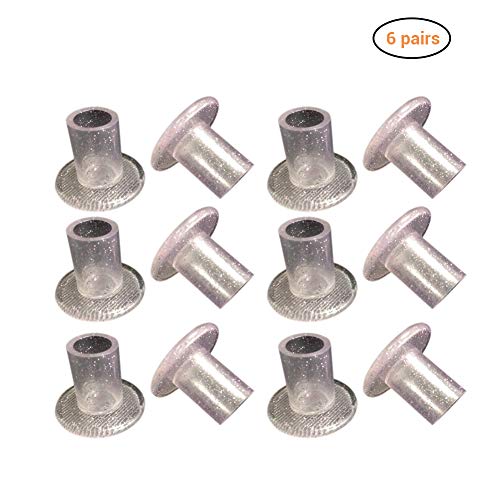 Modaka 6 Paires de protège-Talons, Bouchons Protège-Talons Hauts pour Femmes Petit/Moyen/Grand Chaussures à Talons Hauts - Protège Contre: Herbe, Gravier, pavés et Fissures (Rose)