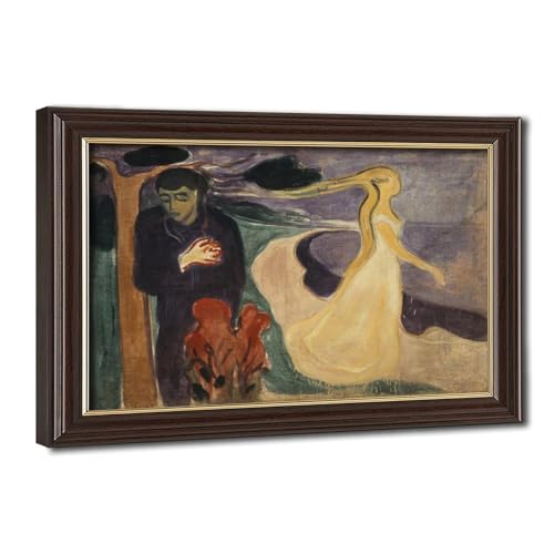 Poster Separation Edvard Munch toile 50x75 cm pour décoration murale de salon