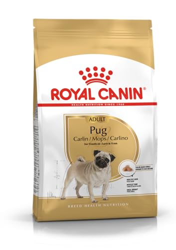 Image of Royal Canin Pug Adult Dog Food, Dry Food, Supports Healthy Skin & Ideal Weight, Helps to Tone Muscles, , 1.5 Kg
