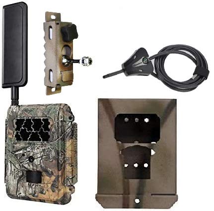 Spartan AT&T 4G LTE GoCam Deluxe Package 720P Wireless Trail Camera Blackout IR (Camera, Lock Box, Cable, Swivel Mount)