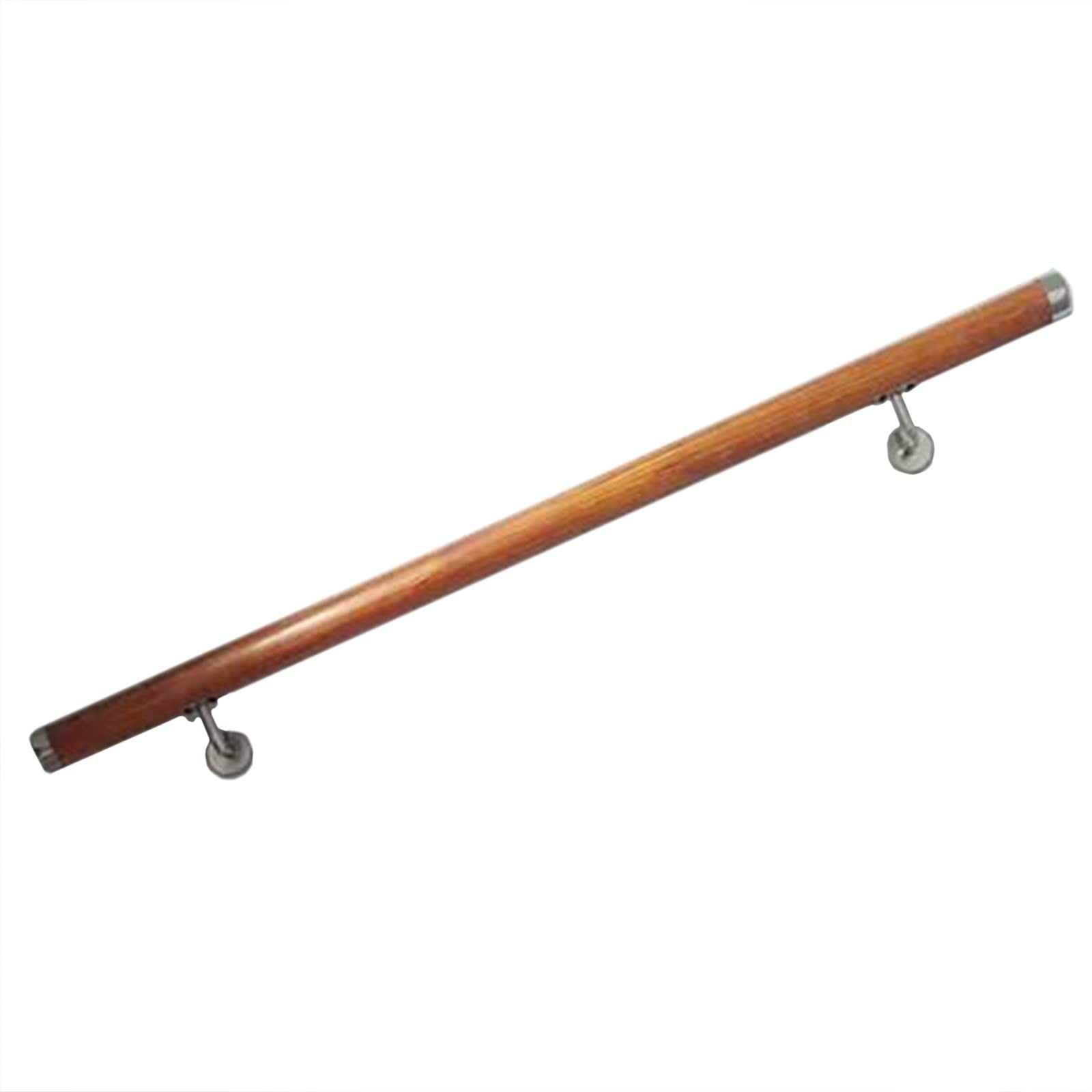 Barre d'appui pour marches et rampe d'escalier ronde 120 cm