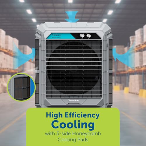 Image of Symphony Movicool XL 200i Desert Cooler , Grey