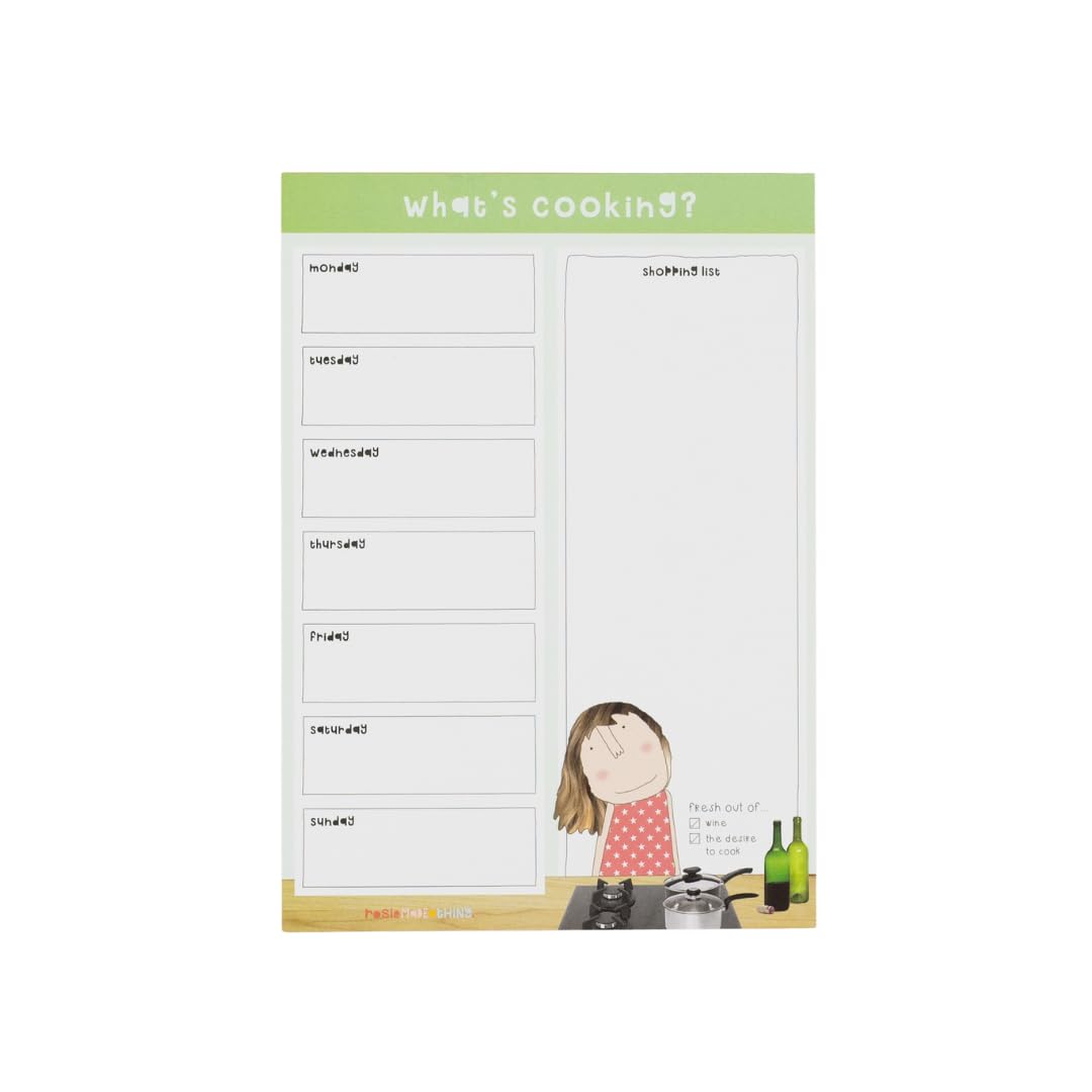 Rosie Made A Thing - What's Cooking - List Pad
