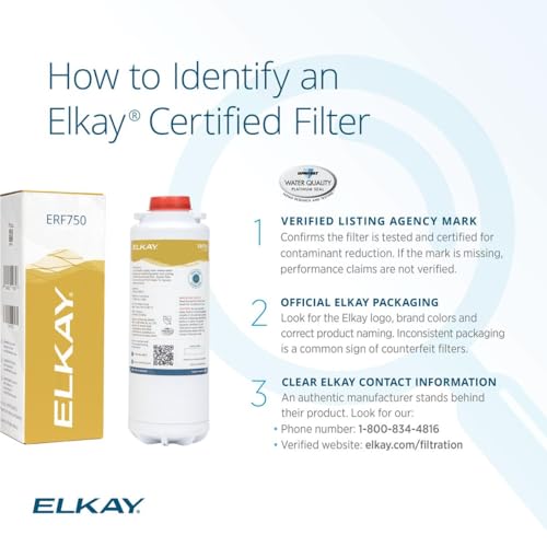 Image of Elkay Genuine WaterSentry ERF750 Residential Replacement Filter