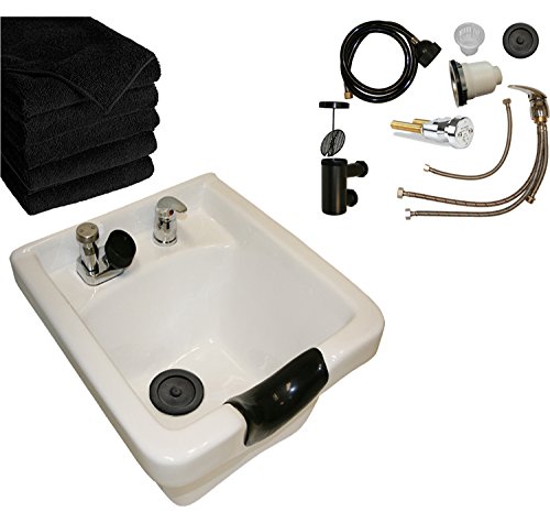 Ceramic-Shampoo-Bowl-with-Auto-Reclining-Chair-for-Salon-Spa-Beauty-Equipment-White