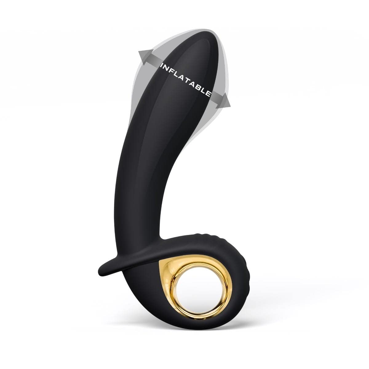 Vibromasseur Double Silicone Violet - Gode Vaginal + Boules Anales, étanche, Sans Phtalates