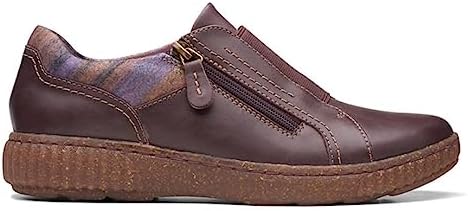 Clarks Caroline Cove Womens Slip On BM US Burgundy | Image 1