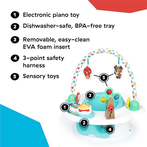 image for Baby Einstein SuperSeat Touch of Tunes 3-in-1 Activity Seat, with Musi