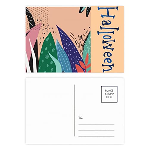 Cartes postales d'Halloween avec motif aloe lot de 20 pour partager vos doux souvenirs