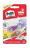 correctores escolares Reciclable − Además de tener un diseño colorido, la carcasa de este roller corrector es de 50% plástico reciclado post-consumo y 100% plástico reciclable.
