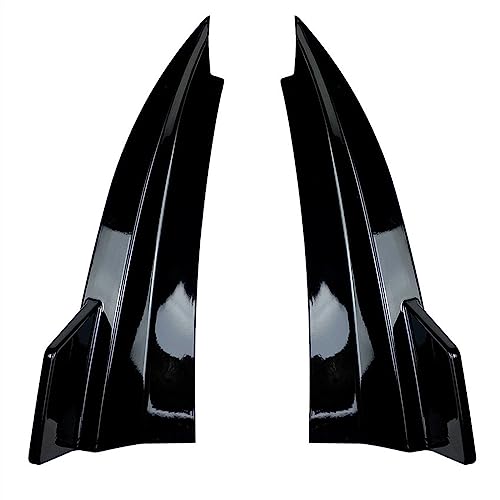SHOTOF Alerón Divisor Lateral Trasero para Mercedes Benz Clase C C205 C200 C260 C43 C63 AMG Coupe 2015-2019 2020, Difusor De Parachoques Trasero Alerón Parachoques Delantero (Color : Gloss Black)