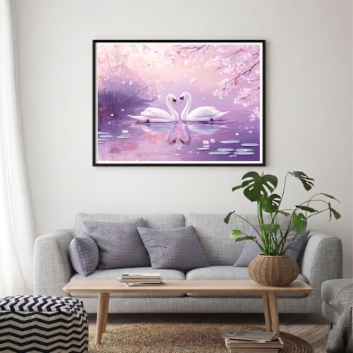Pintura de Diamante Niños y Adultos: kit de manualidades creativo para decorar el hogar 40x50cm 7