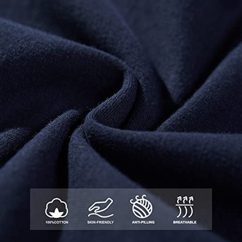 Image of AMY COULEE Mens Athletic Workout Shorts 5.5 inch Cotton Casual Shorts Elastic Waist Joggers Sports Sweat Shorts