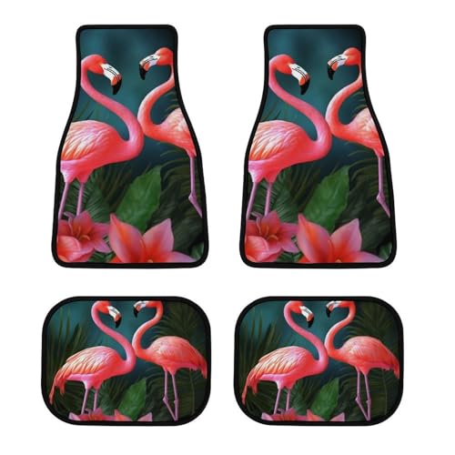 Tapis de sol voiture flamant rose pour sublimer l'habitacle lors de vos trajets quotidiens