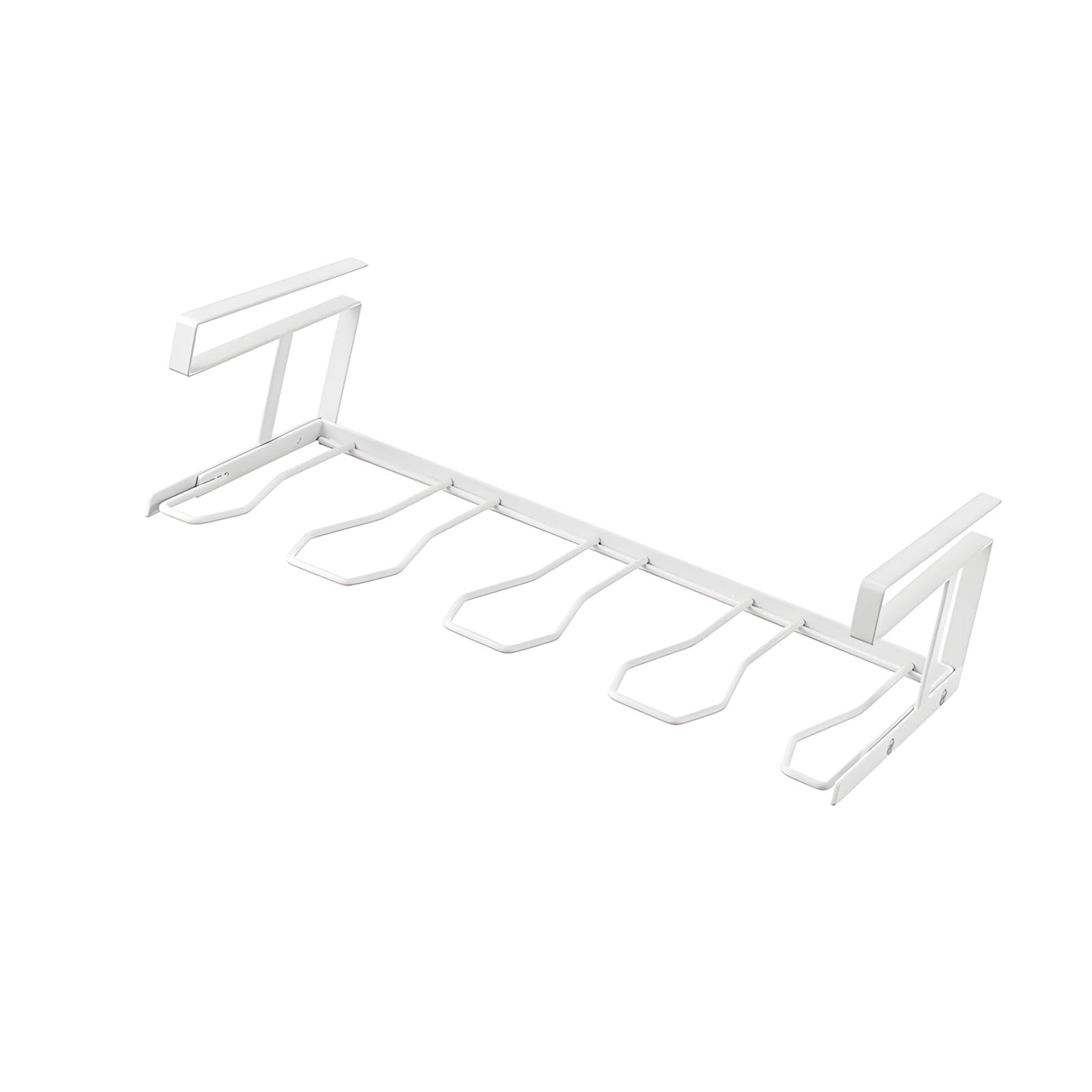 Piceioep Space Saving Vertical Boot Organizers with Iron Frame & Rusts Proof Coating for Efficient Shoe Rack in Small Space Strong Iron High Boot Hangers