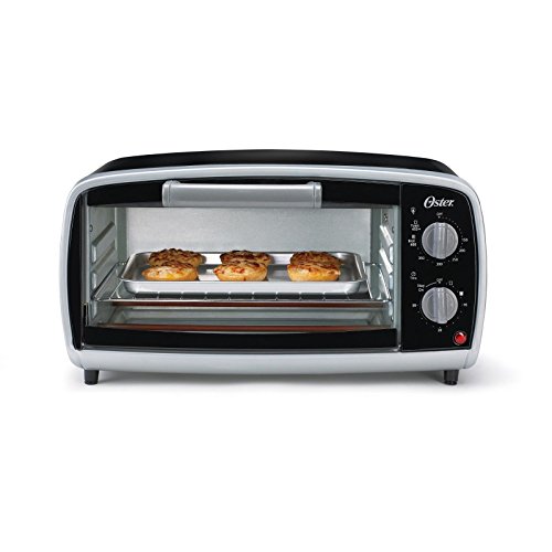 Oster Oster Toaster Oven, 4 Slice, Black (TSSTTVVG01) の商品画像 1