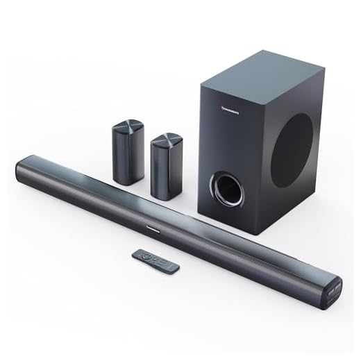 CrossBeats Blaze B1000 5.1 Home Theatre 525W Soundbar for TV with subwoofer and Satellite Speakers | Remote Control | Bluetooth Speaker with Bass | HDMI ARC,USB,Optical & Aux | Music System for Home