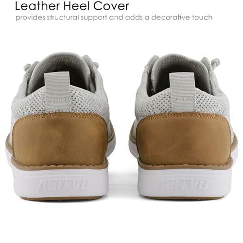 Image of ASITVO Wide Loafers for Men Dress Casual Boat Slip on Walking Shoes Large