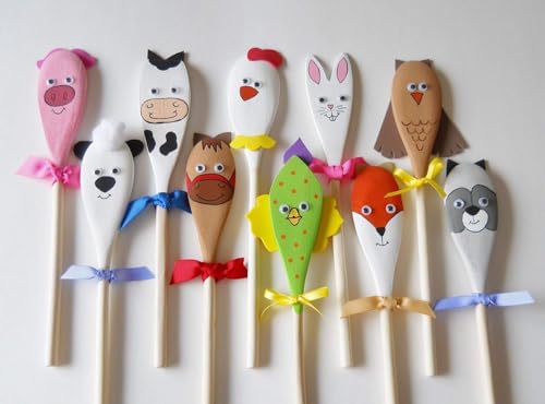 Set of 3 x 12" (300mm) Beechwood Wooden Spoon, Ideal for Baking, Decorating, Engraving Made in The EU. Tradeco Direct® - Image 4