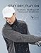 fit space Waterproof Golf Rain Suits for Men Performance Rain Jackets and Pants for All Sports (Gray Full-zip, 3X-Large)