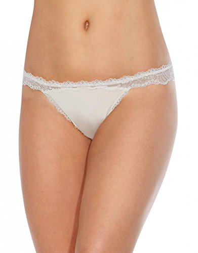 Calvin Klein Women's Ck Black Thong Panty
