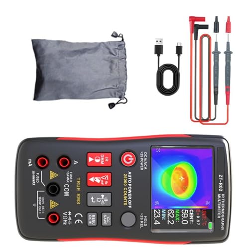 Multimètre D'imagerie Thermique Avec Mesure De Température De Haute Précision Pour Les Inspections Électriques Et Mécaniques Caméra D'imagerie Thermique