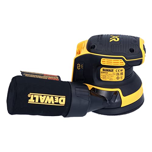 Dewalt – Ponceuse excentrique sans fil 18V – Moteur Brushless – Diamètre 125 mm – 8000 12000 oscillationsmin – Pour bois dur et métal DCW 210 N - vue 6