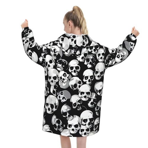 Couverture à capuche portable pour vos soirées cocooning et journées canapé